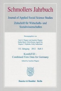 Cover KombiFiD - Combined Firm Data for Germany.