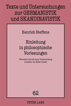 Cover Einleitung in philosophische Vorlesungen