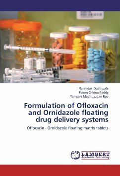 Formulation of Ofloxacin and Ornidazole floating drug delivery systems