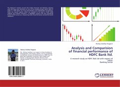 Analysis and Comparision of financial performance of HDFC Bank ltd. - Vardhan Nagaich, Akshay