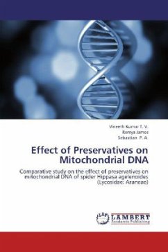 Effect of Preservatives on Mitochondrial DNA - Vineeth Kumar, T. V.;James, Remya;P. A., Sebastian