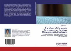 The effect of Corporate Governance on Earnings Management & Disclosure