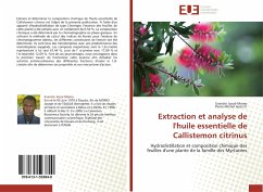 Extraction et analyse de l'huile essentielle de Callistemon citrinus - Momo, Evariste Josué;Jazet D., Pierre Michel