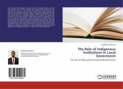 The Role of Indigenous Institutions in Local Governance - Birhan, Endalkachew