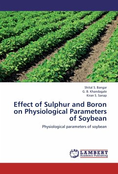 Effect of Sulphur and Boron on Physiological Parameters of Soybean - Bangar, Shital S.;Khandagale, G. B.;Sanap, Kiran S.