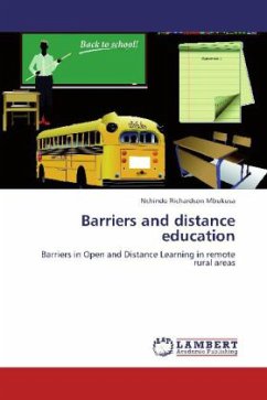 Barriers and distance education - Mbukusa, Nchindo Richardson