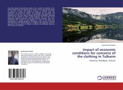 Impact of economic conditions for concerns of the clothing in Tulkarm