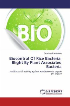 Biocontrol Of Rice Bacterial Blight By Plant Associated Bacteria - Velusamy, Palaniyandi