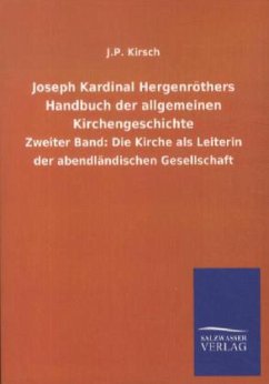 Cover Joseph Kardinal Hergenröthers Handbuch der allgemeinen Kirchengeschichte
