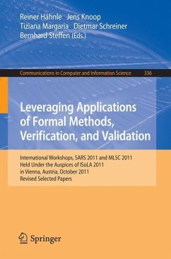 Leveraging Applications of Formal Methods, Verification, and Validation