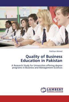 Quality of Business Education in Pakistan
