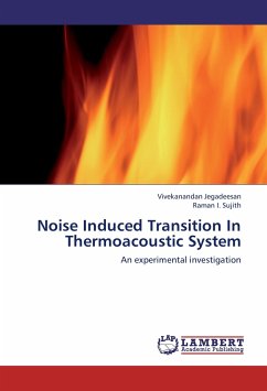 Noise Induced Transition In Thermoacoustic System