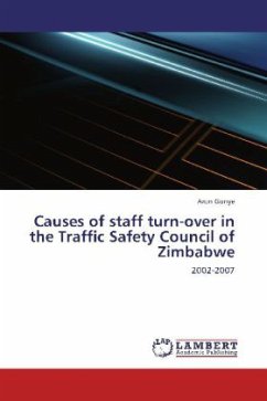 Causes of staff turn-over in the Traffic Safety Council of Zimbabwe - Gonye, Aron