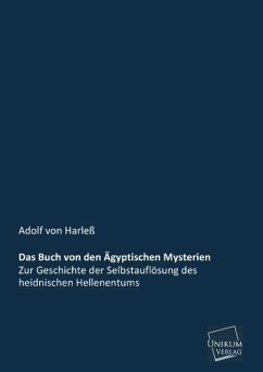 Das Buch von den Ägyptischen Mysterien - Harleß, Adolf von