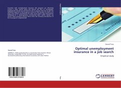 Optimal unemployment insurance in a job search - Tano, Gerard