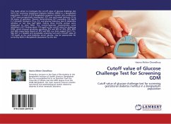 Cutoff value of Glucose Challenge Test for Screening GDM