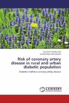 Risk of coronary artery disease in rural and urban diabetic population