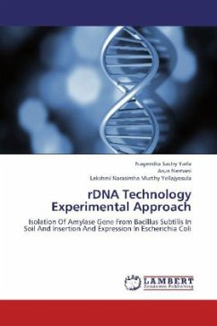 rDNA Technology Experimental Approach - Yarla, Nagendra Sastry;Nemani, Arun;Yellajyosula, Lakshmi Narasimha Murthy