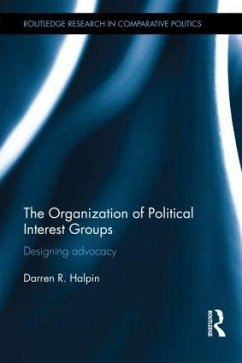 The Organization of Political Interest Groups - Halpin, Darren