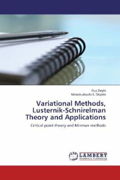 Variational Methods, Lusternik-Schnirelman Theory and Applications - Degla, Guy;Okpala, Mmaduabuchi E.