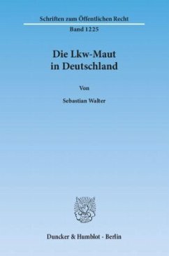 Cover Die Lkw-Maut in Deutschland.
