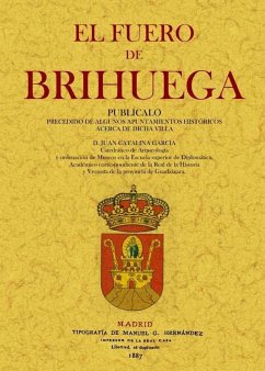 El fuero de Brihuega - García, Juan Catalina