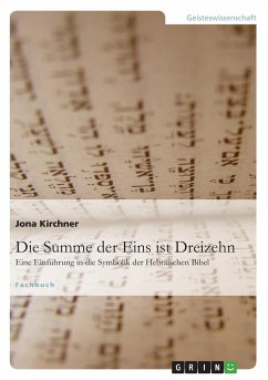 Die Summe der Eins ist Dreizehn - Kirchner, Jona