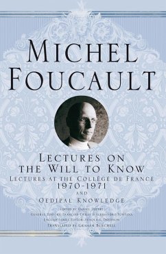 Lectures on the Will to Know - Foucault, M.