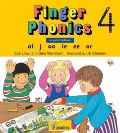 Finger Phonics Book 4: In Print Letters (American English Edition) - Wernham, Sara; Lloyd, Sue