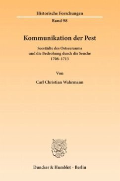 Kommunikation der Pest - Wahrmann, Carl Christian