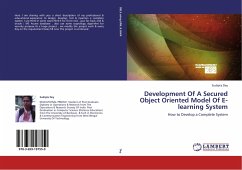 Development Of A Secured Object Oriented Model Of E-learning System