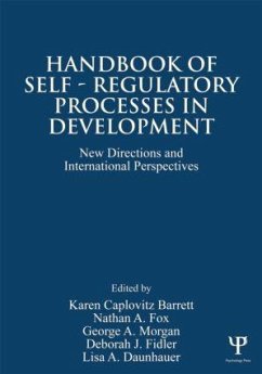 Handbook of Self-Regulatory Processes in Development