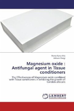 Magnesium oxide : Antifungal agent in Tissue conditioners - Kanathila, Hema;Pangi, Ashwin