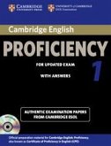Cambridge English Proficiency 1 for Updated Exam Self-Study Pack (Student's Book with Answers and Audio CDs (2)): Authentic Examination Papers from Ca