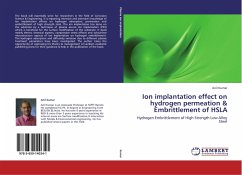 Ion implantation effect on hydrogen permeation & Embrittlement of HSLA