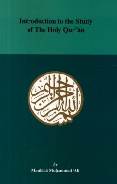 Introduction to the Study of the Holy Quaran - Ali, M.