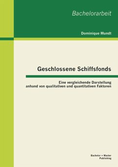 Cover Geschlossene Schiffsfonds: Eine vergleichende Darstellung anhand von qualitativen und quantitativen Faktoren