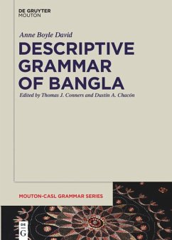 Descriptive Grammar of Bangla - David, Anne E.
