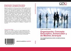 Organización: Concepto Descriptivo, Enmarcador y de Máxima Jerarquía - Obeide, Sergio Fernando