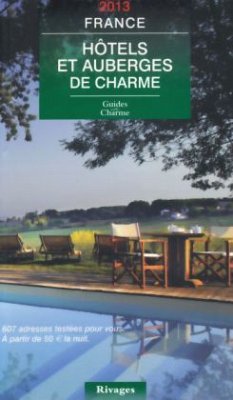 Cover Hôtels et auberges de charme France 2013