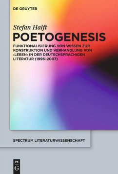 Poetogenesis - Halft, Stefan