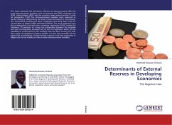 Determinants of External Reserves in Developing Economies - Onikola, Hammed Olawale