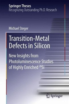 Transition-Metal Defects in Silicon - Steger, Michael