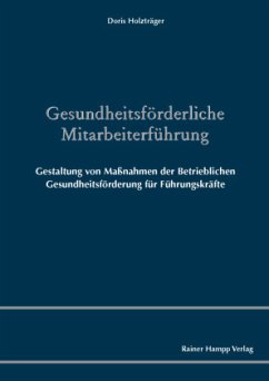 Cover Gesundheitsförderliche Mitarbeiterführung