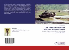 Cell Phone Controlled Ground Combat Vehicle