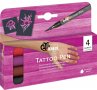 KREUL Tattoo Pen 4er Set Tribals,... - Bild 1