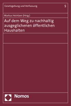 Cover Auf dem Weg zu nachhaltig ausgeglichenen öffentlichen Haushalten