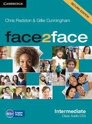 Face2face Intermediate Class Audio CDs (3) - Redston, Chris; Cunningham, Gillie