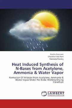 Cover Heat Induced Synthesis of N-Bases from Acetylene, Ammonia & Water Vapor