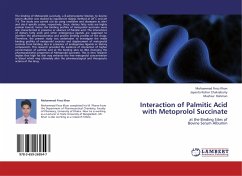 Interaction of Palmitic Acid with Metoprolol Succinate - Firoz Khan, Mohammad;Kishor chakrabarty, Jayanta;Rahman, Mashiur